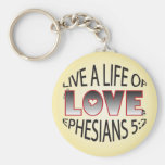 Life of Love Keychain