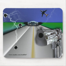 Life On A Highway Mouse Pad