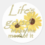 Life’s Good Sticker