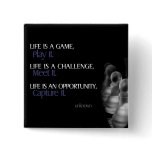 Life Success Inspirational Button