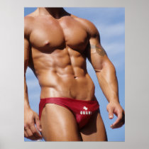 Lifeguard Colour Poster