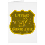 Lifeguard Drinking League cards