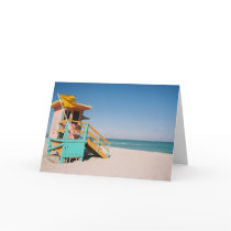 Lifeguard Tower 1 Greeting Card