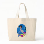 Lifen the Mermaid and Dolphin Tote Bag