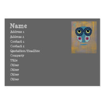 Life's A Boomerang Owl Business Cards