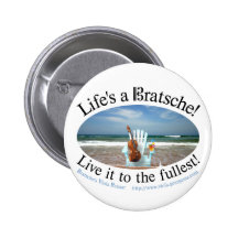 Life's a Bratsche Button