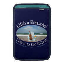 Life's a Bratsche! MacBook Sleeve