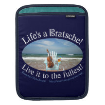 Life's a Bratsche! Sleeve For iPads
