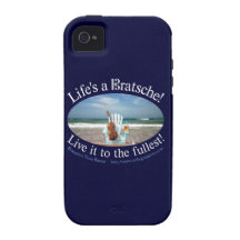 Life's a Bratsche! Vibe iPhone 4 Covers