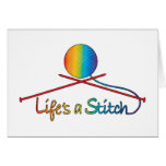 Life's a Stitch cards
