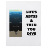 Life's Abyss And Then You Dive (Pelagic Zone) Flyer