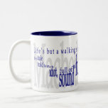 'Life's but a Walking Shadow' Shakespeare Mug