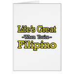Life's Great...Filipino cards