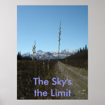 Life's path, The Sky's the Limit Print