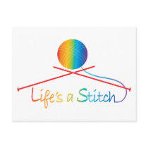 Lifes Stitch Post Cards