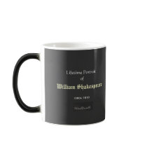 Lifetime Portrait of Shakespeare Coffee Mugs