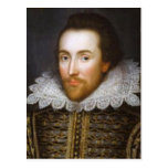 Lifetime Portrait of Shakespeare Post Cards