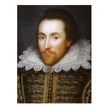 Lifetime Portrait of Shakespeare Post Cards