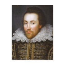 Lifetime Portrait of Shakespeare Post Cards