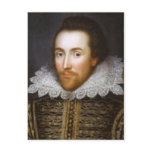 Lifetime Portrait of Shakespeare postcards
