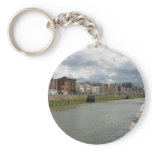 Liffy River In Dublin keychains