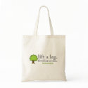Lift a leg. Fertilise a tree. bags