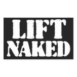 Lift Naked stickers