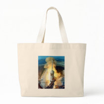 Liftoff of the Apollo 11 Saturn V Space Vehicle Canvas Bag