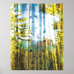 Light Abstract 10: This Radiance posters