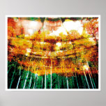 Light Abstract 8: Outstretched Arms posters
