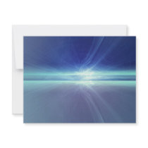 Light Abstract Personalized Announcement