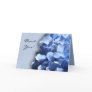 LIght and dark blue hydrangeas Greeting Cards