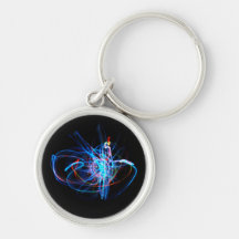 Light art blue - key chain