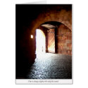 Light at the end of the tunnel cards
