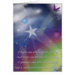 Light attracts love's purity cards