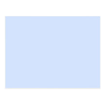 Light Baby Blue Post Cards