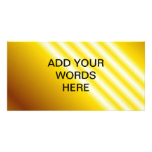 Light beams on yellow background photo cards