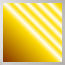 Light beams on yellow background poster