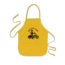 Light Biker Girl Apron