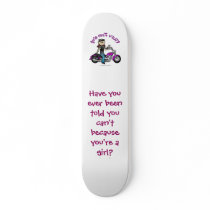 Light Biker Girl Skateboards