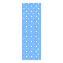 Light Blue and White. Star Pattern. Business Cards