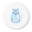 Light Blue Cat magnets