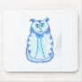 Light Blue Cat Mouse Mat