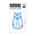 Light Blue Cat postage