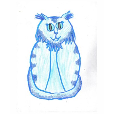 Light Blue Cat Shirts by FlashAllen