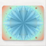 Light Blue Cones Abstract Mousepad