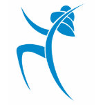 Light Blue Dancing Woman t-shirts