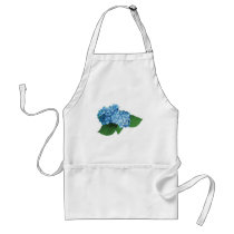 Light Blue Hydrangea Aprons