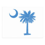 Light Blue Palmetto Post Cards