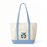 Light Blue Panda Bear Baby Bags